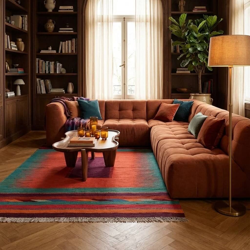 Covor Traditional din Lana - Kilim Gashghai