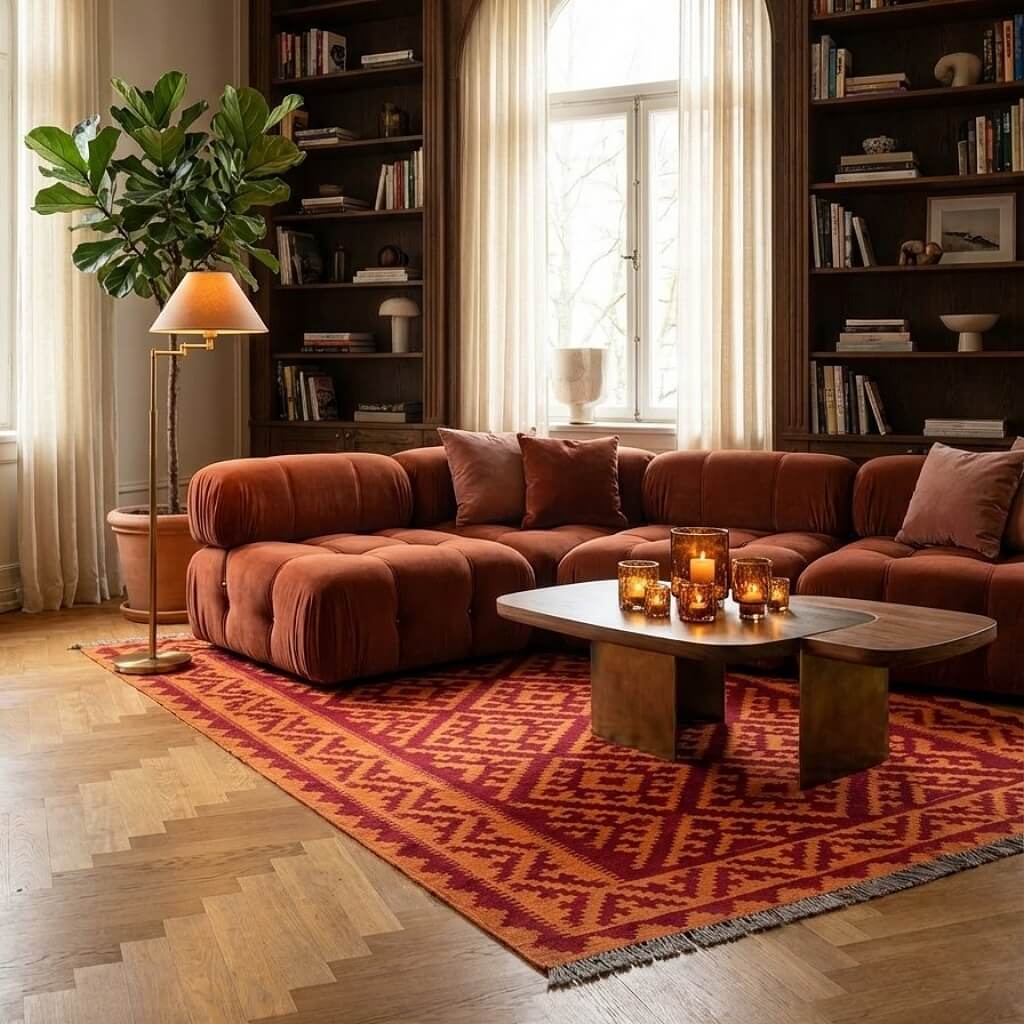 Covor Traditional din Lana - Kilim Gashghai