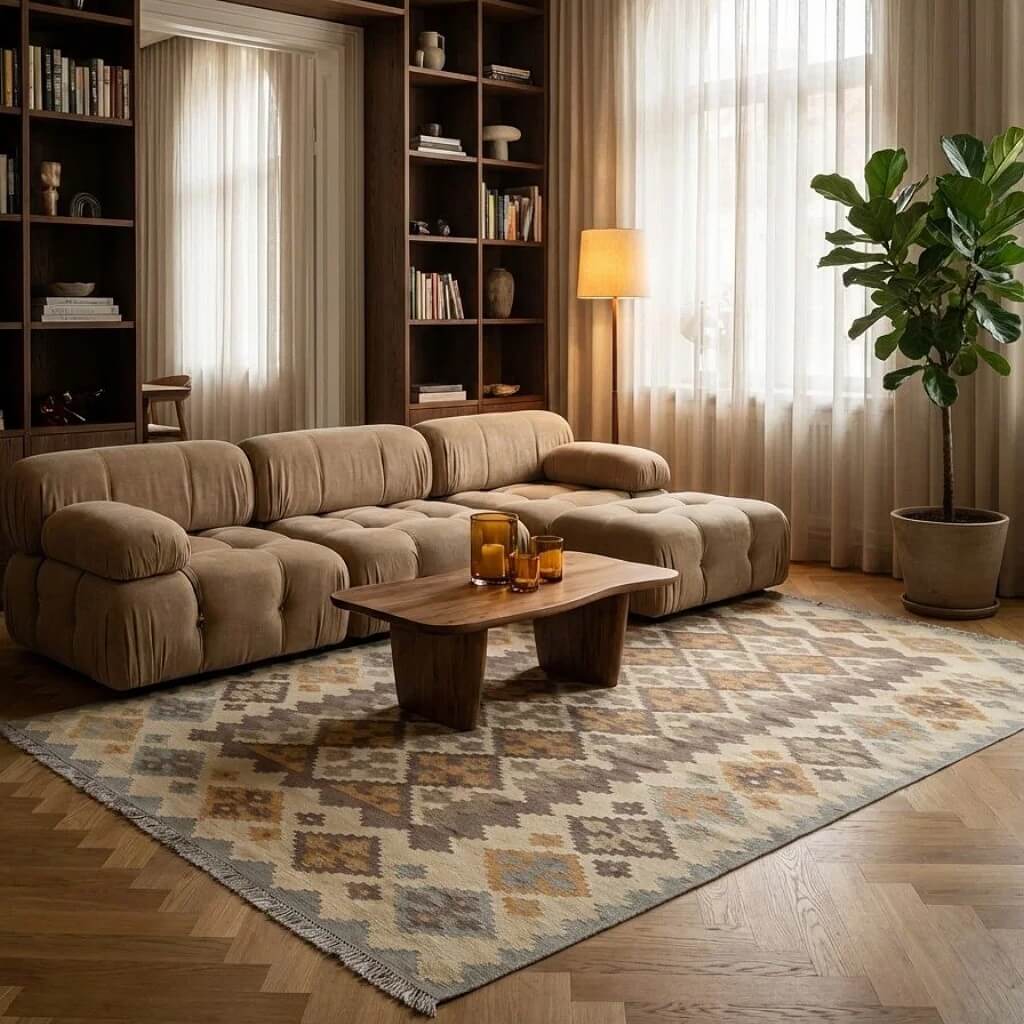 Covor Traditional din Lana - Kilim Gashghai