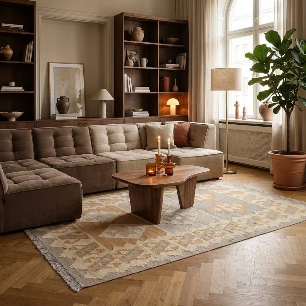 Covor Traditional din Lana - Kilim Gashghai