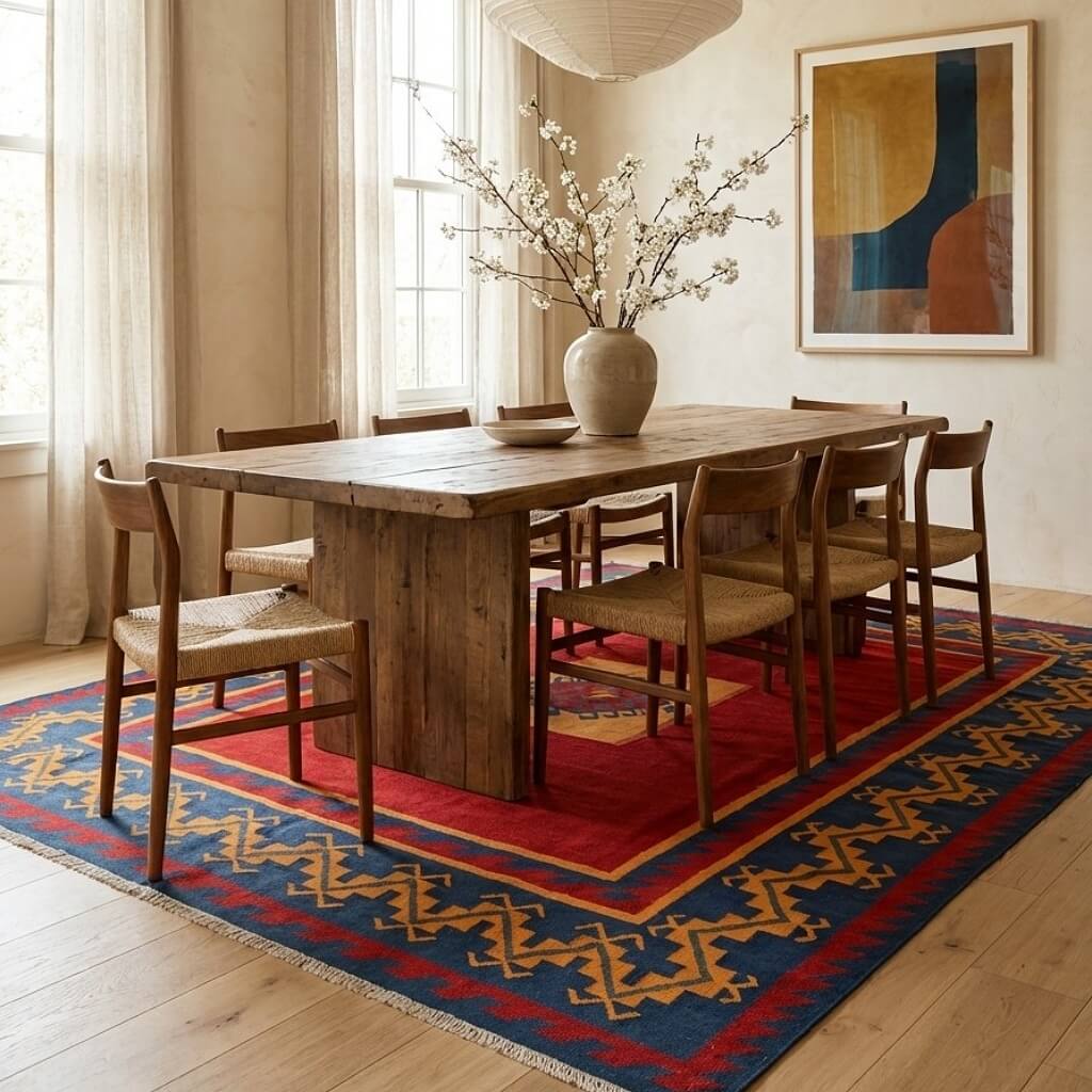 Covor Traditional din Lana - Kilim Gashghai