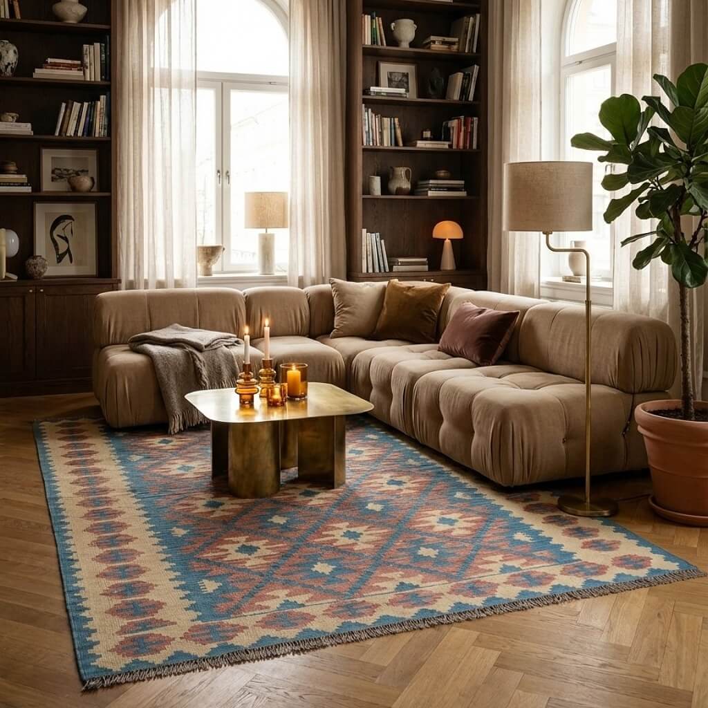 Covor Traditional din Lana - Kilim Gashghai