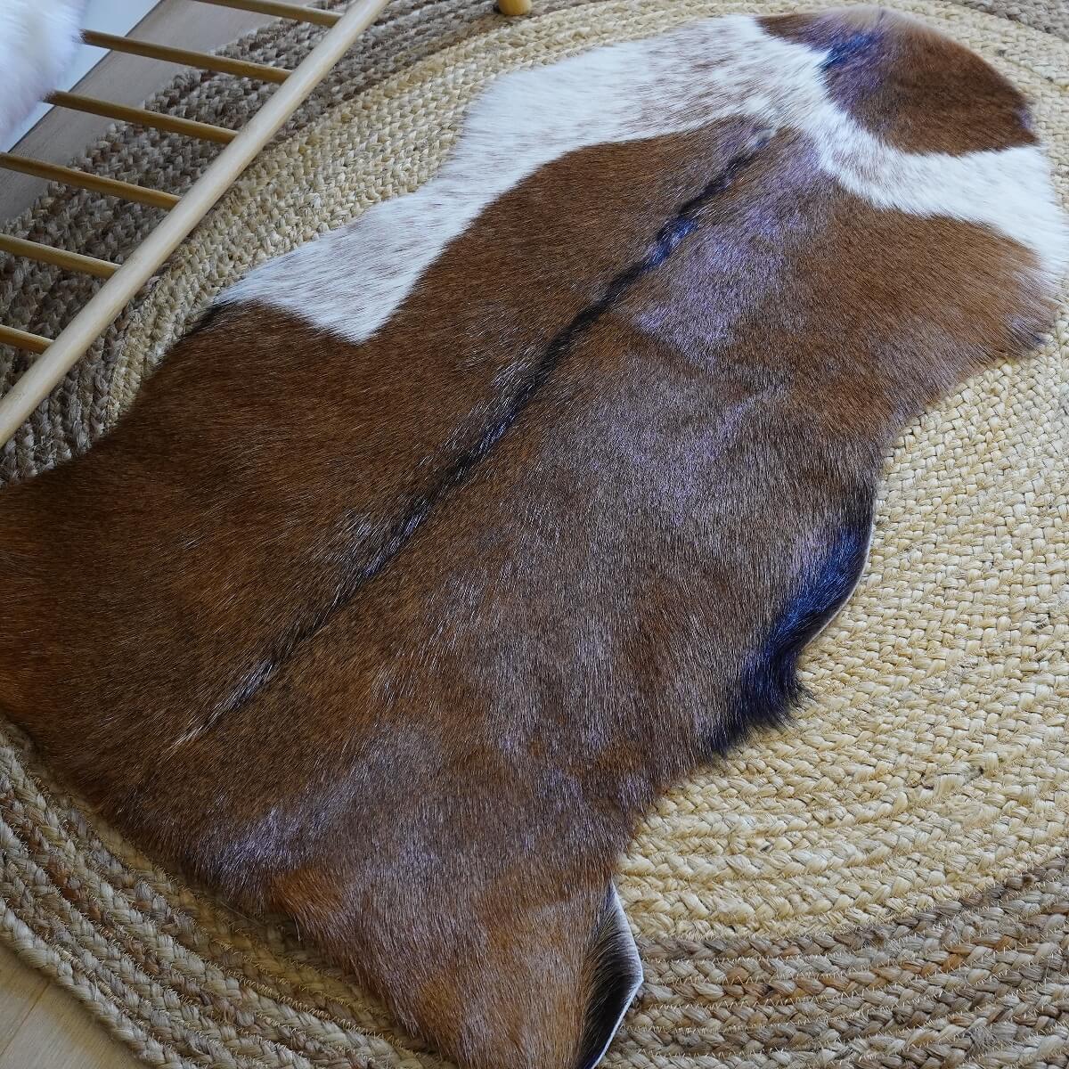 Covor din Piele de Capra, Tricolor