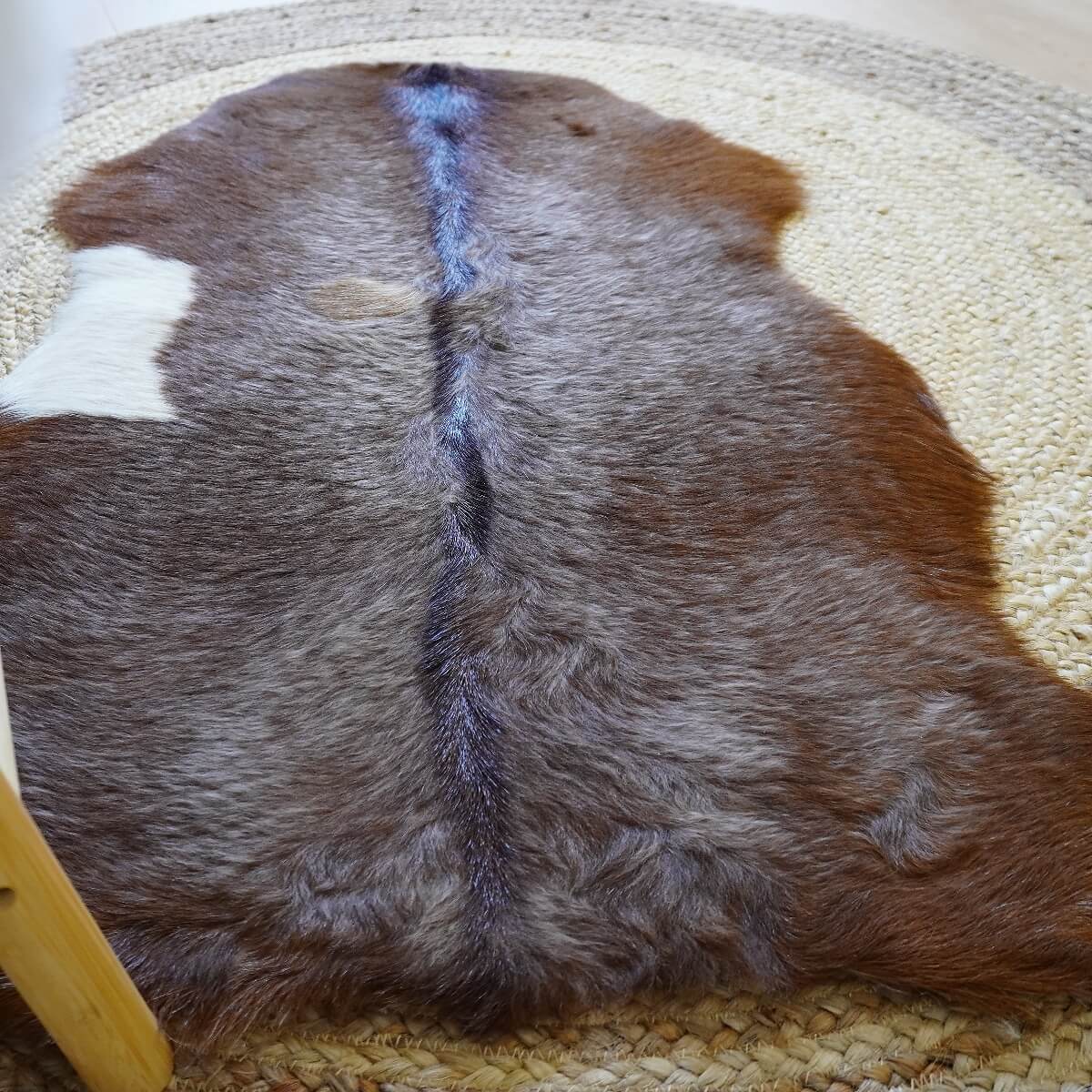 Covor din Piele de Capra, Maro