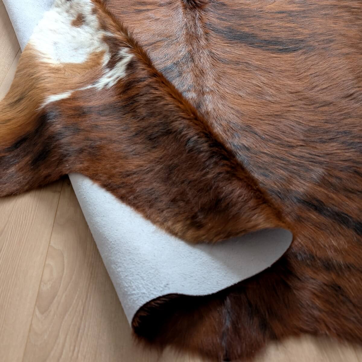 covor premium din piele naturala de vaca exotic, mango+bloom