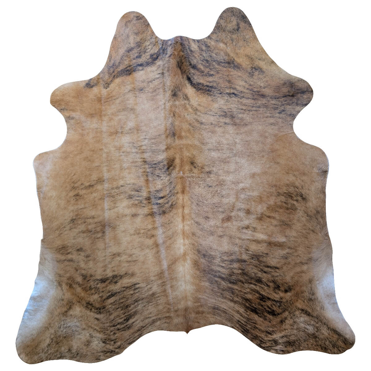 covor din piele de vaca de dimensiuni mici cu desen maro exotic mbch483, mango+bloom