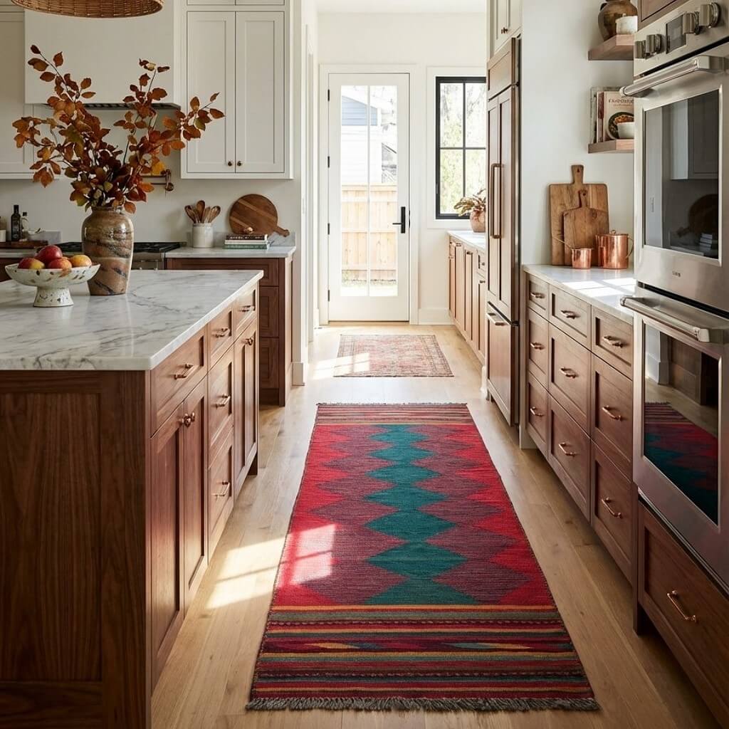 Covor Traversa din Lana - Kilim Gashghai
