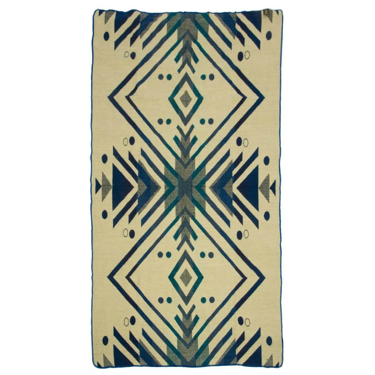 patura mica reversibila din lana de alpaca imbabura doua fete partea deschisa