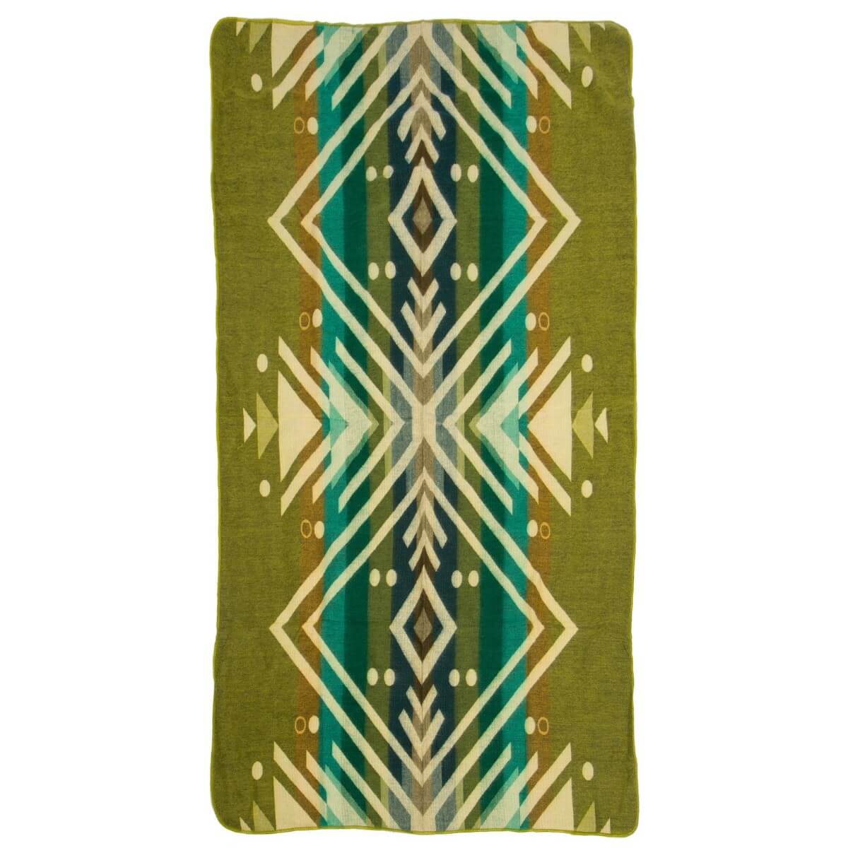 patura mica reversibila din lana de alpaca imbabura doua fete partea verde