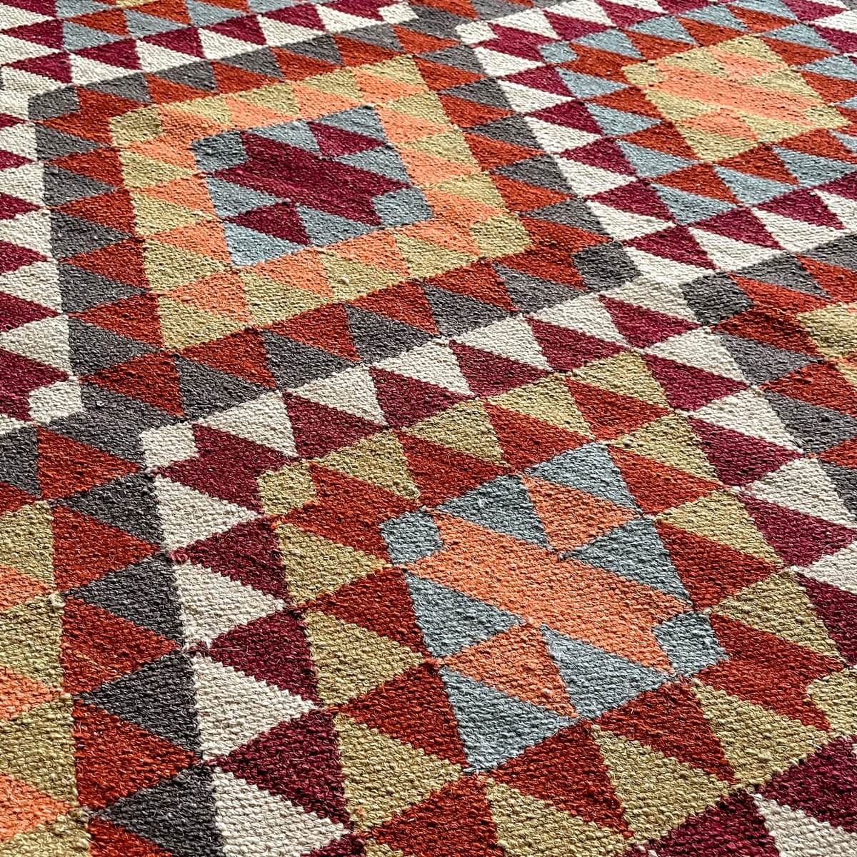 covor traditional kilim alwar din lana si bumbac, zoom