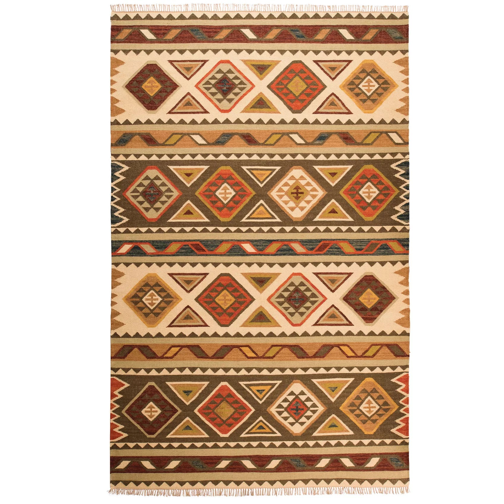 covor kilim afshar handmade in india