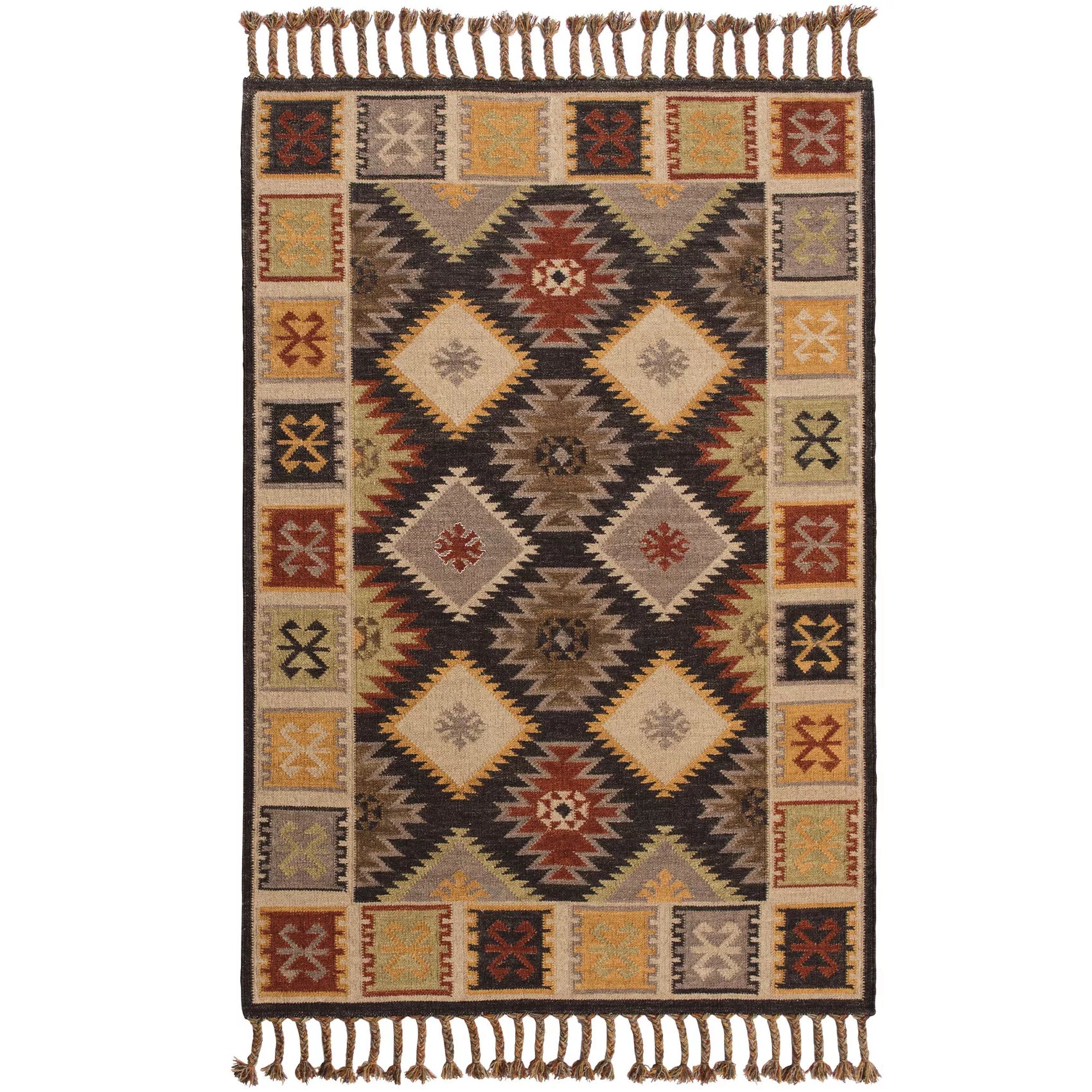 covor kilim made in india shahsavan medium