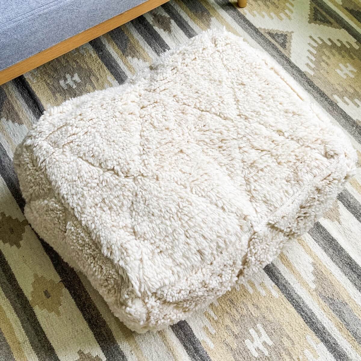 perna de podea marocana berber full white
