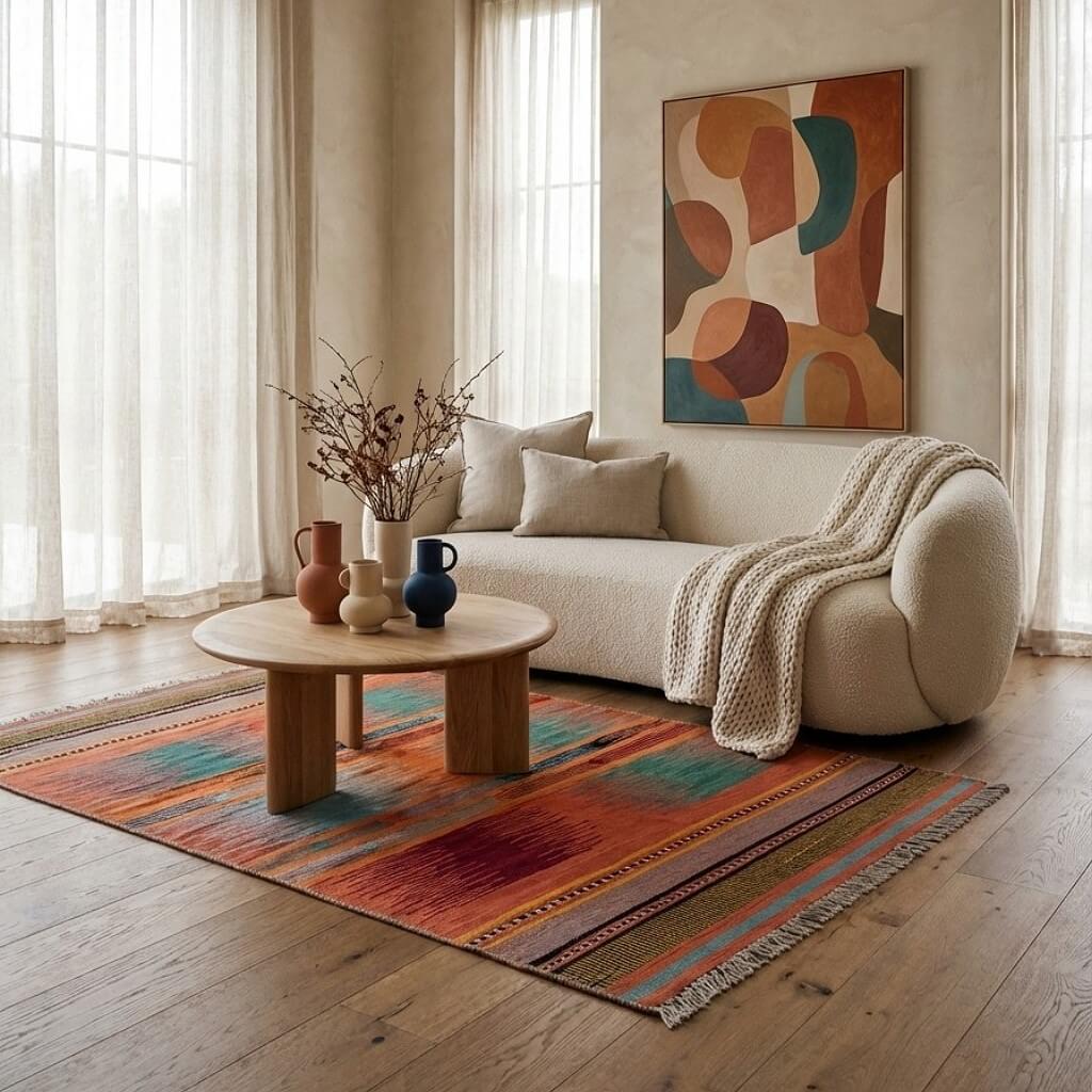 Covor Traditional din Lana - Kilim Gashghai