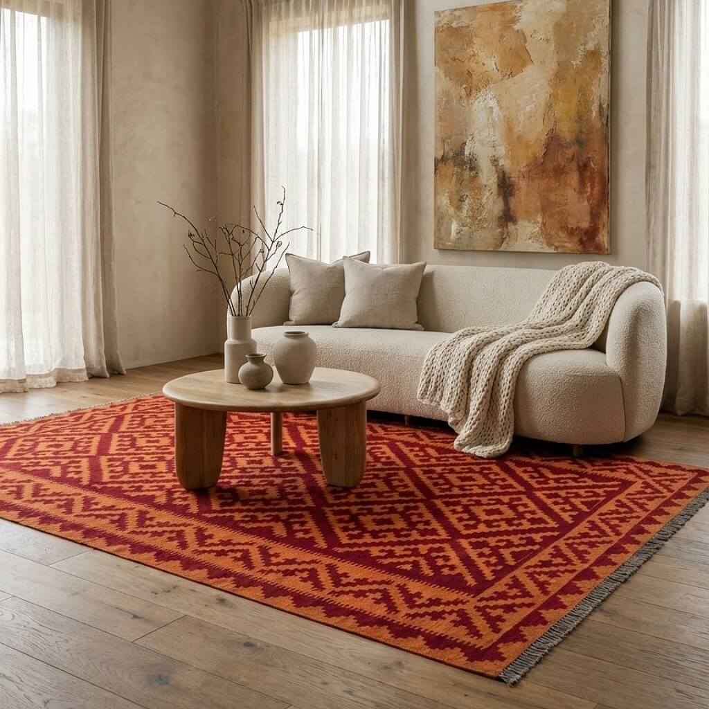 Covor Traditional din Lana - Kilim Gashghai