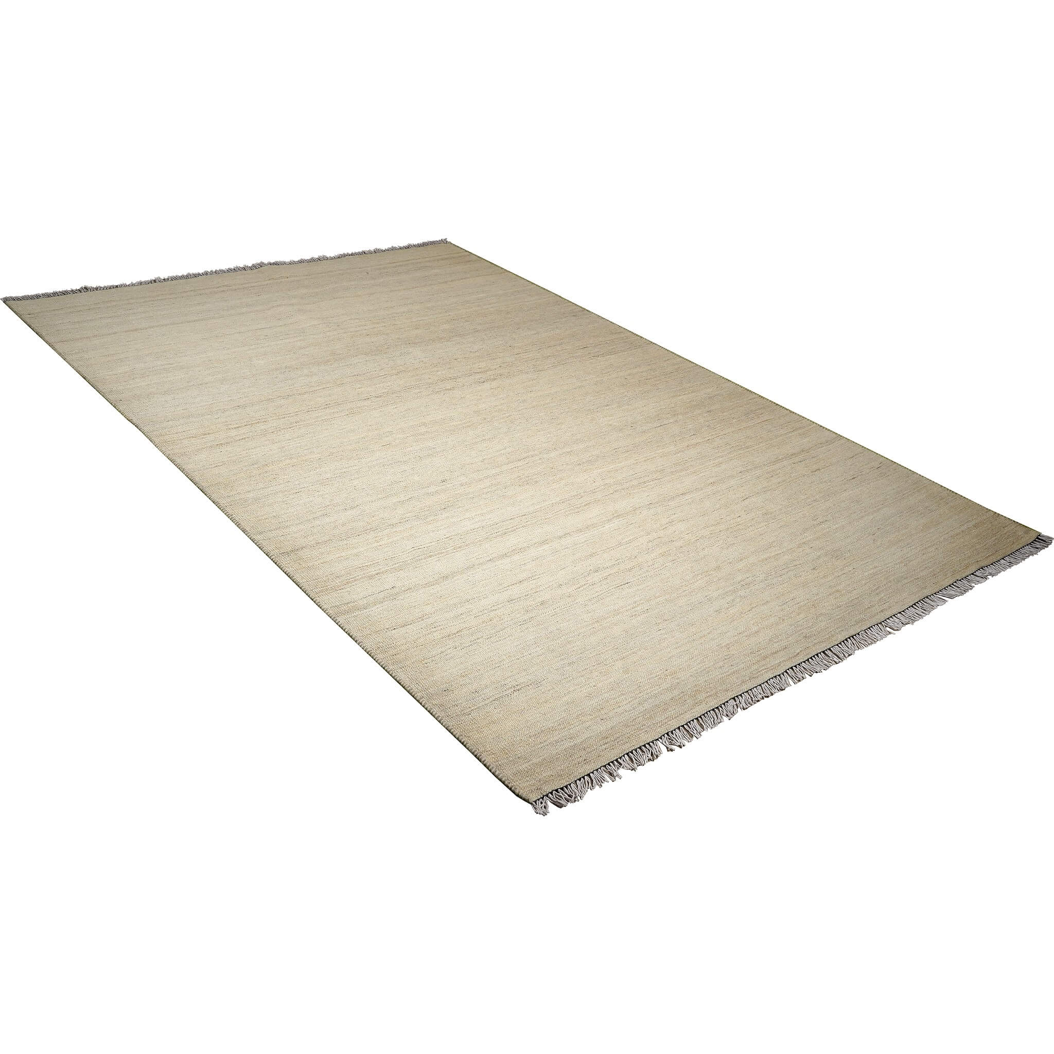 Covor din lână cu tesatura plata intr-o nuanta naturala Kilim Gashghai (249cm x 172cm)