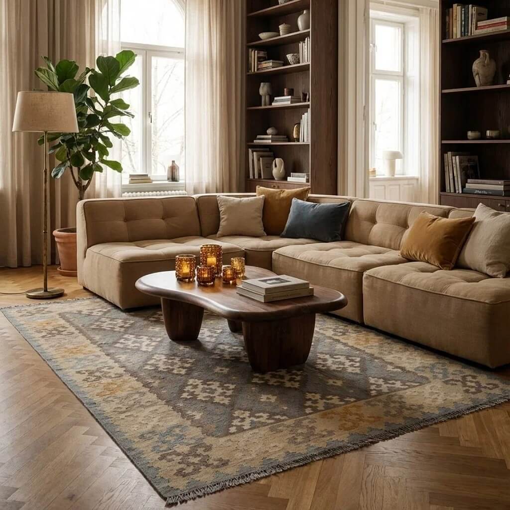 Covor Traditional din Lana - Kilim Gashghai
