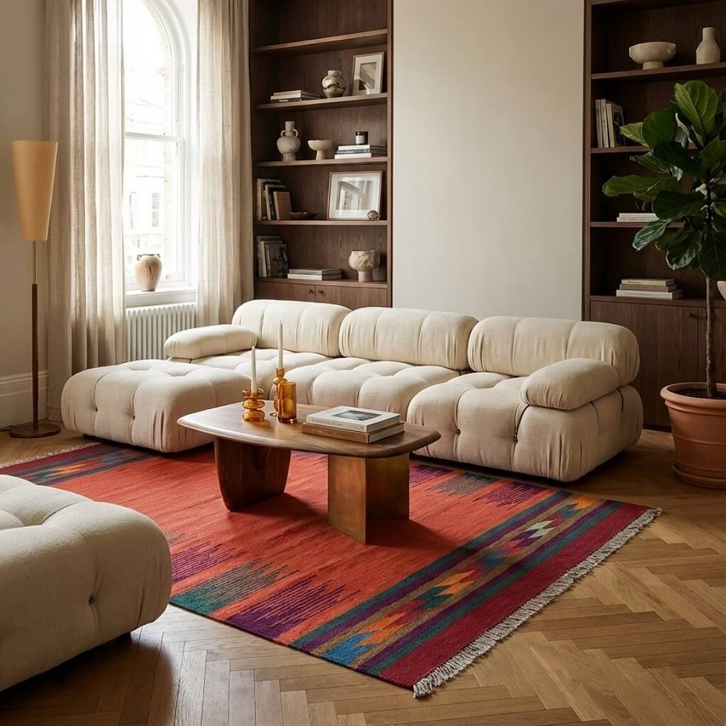 Covor Traditional din Lana - Kilim Gashghai