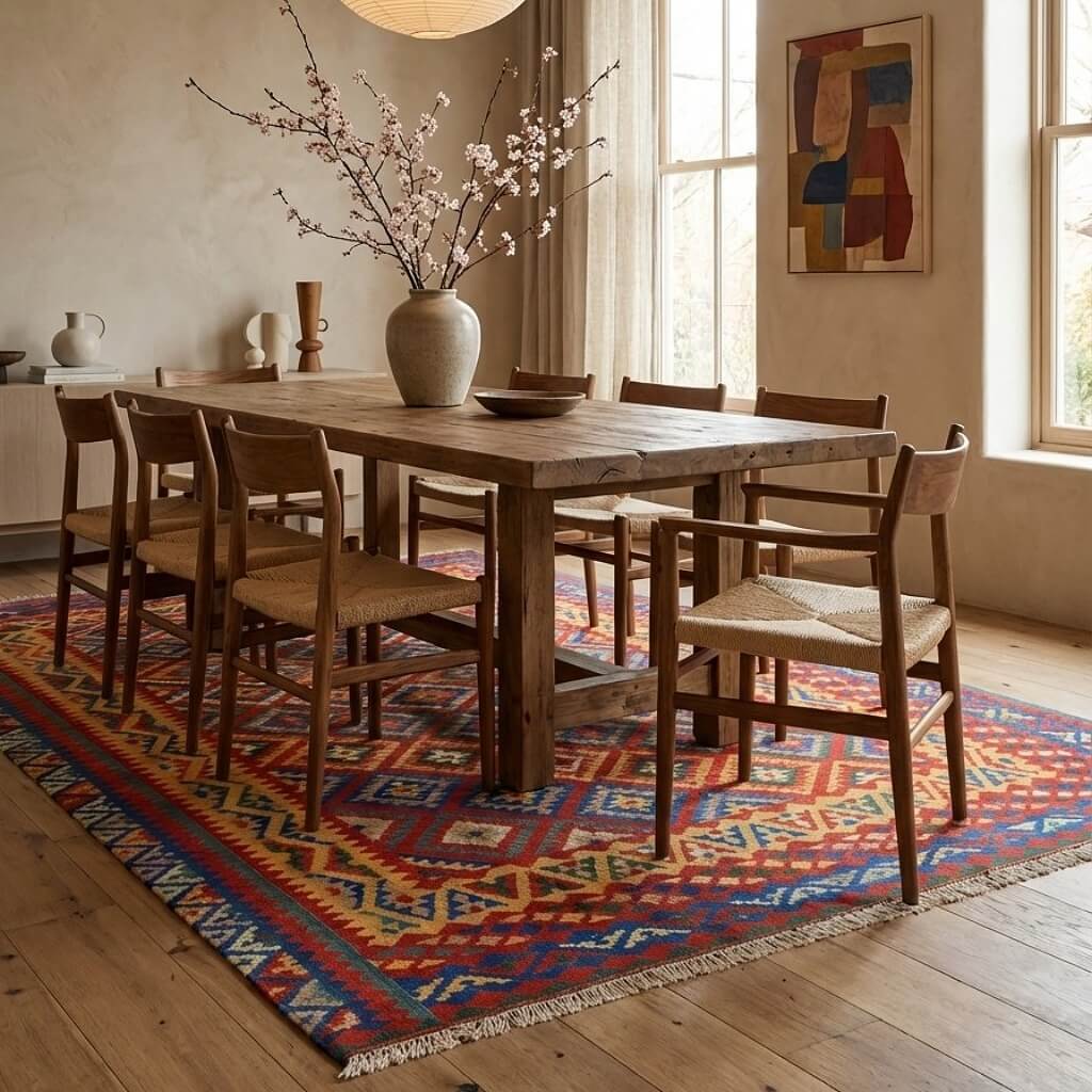 Covor Traditional din Lana - Kilim Gashghai