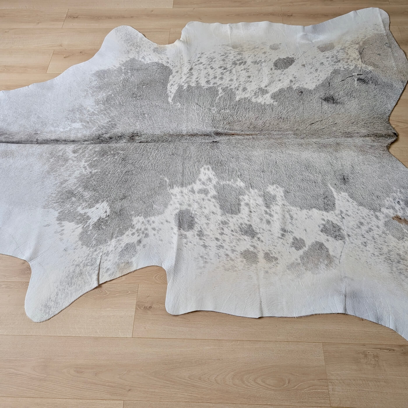 Covor din Piele de Vaca - Gri (235cm x 200cm) - all