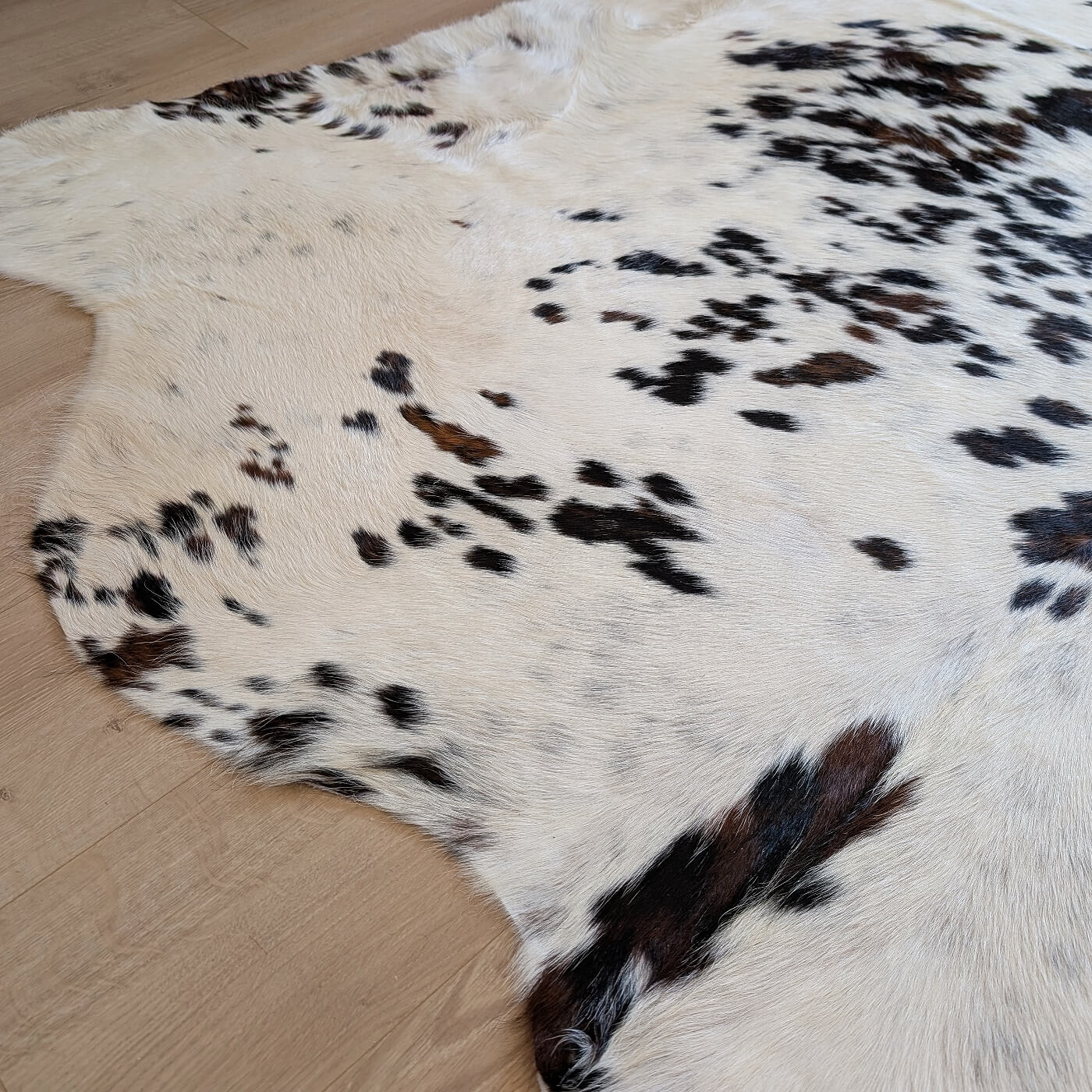 Covor din Piele de Vaca - Pestrit (235cm x 210cm)