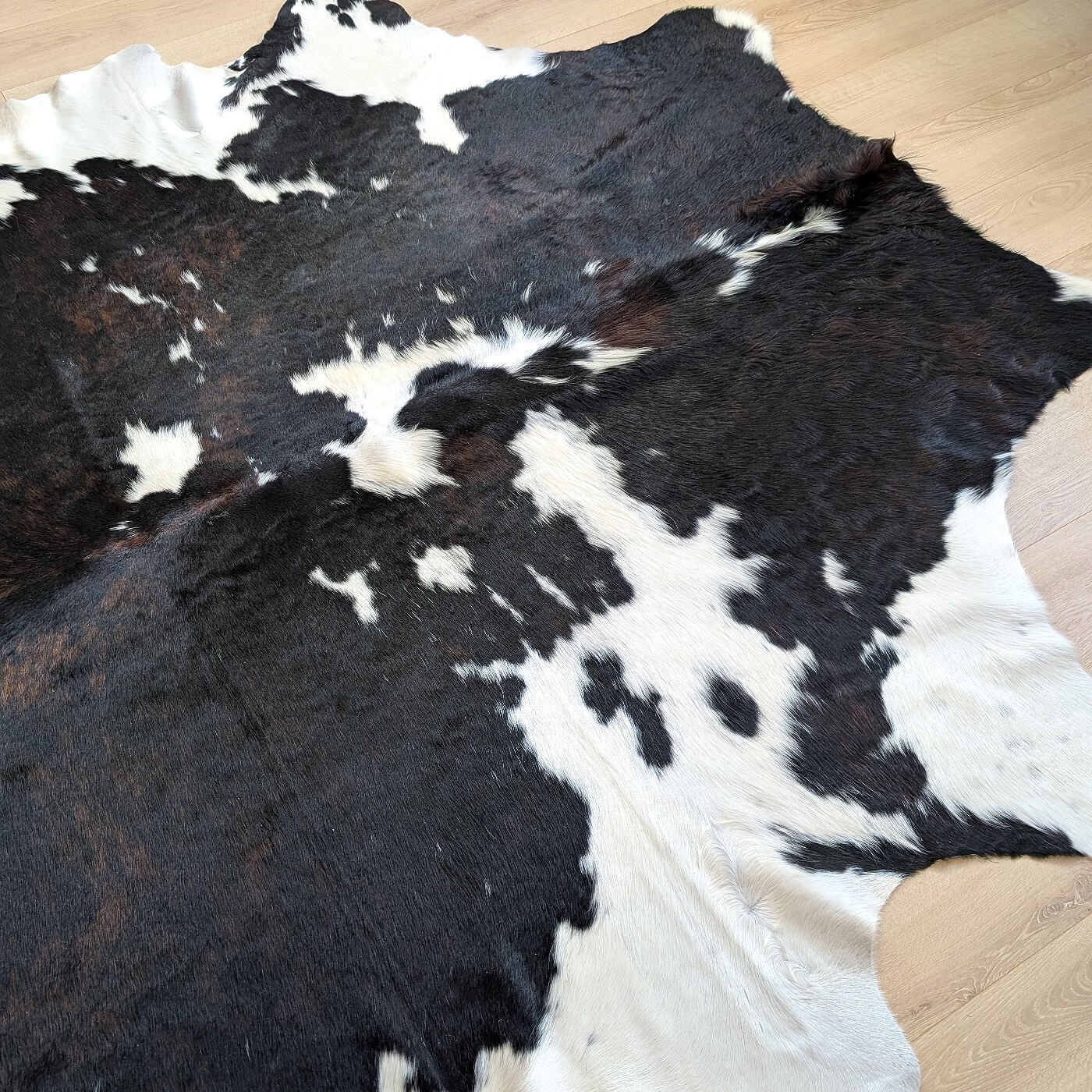 Covor din Piele de Vaca - Tricolor (280cm x 250cm)