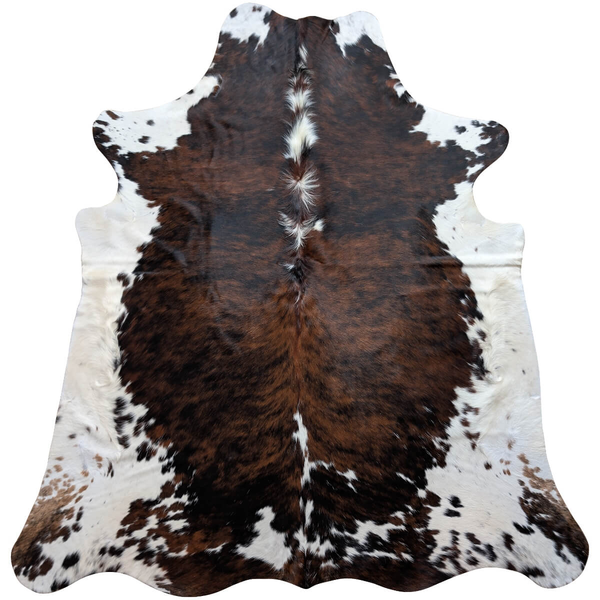 covor premium din piele naturala de vaca exotic de dimensiuni mari, mango+bloom