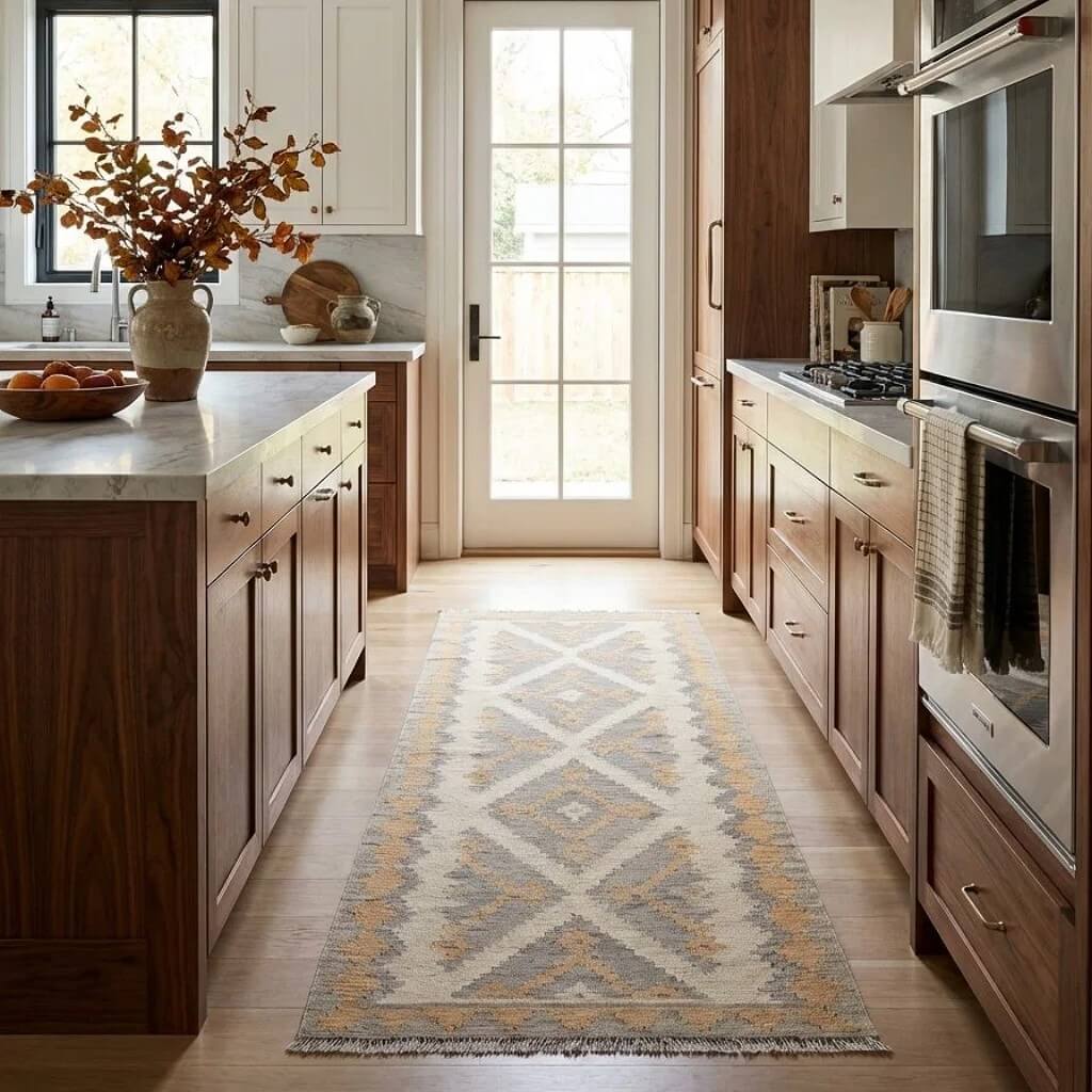 Covor Traversa din Lana - Kilim Gashghai