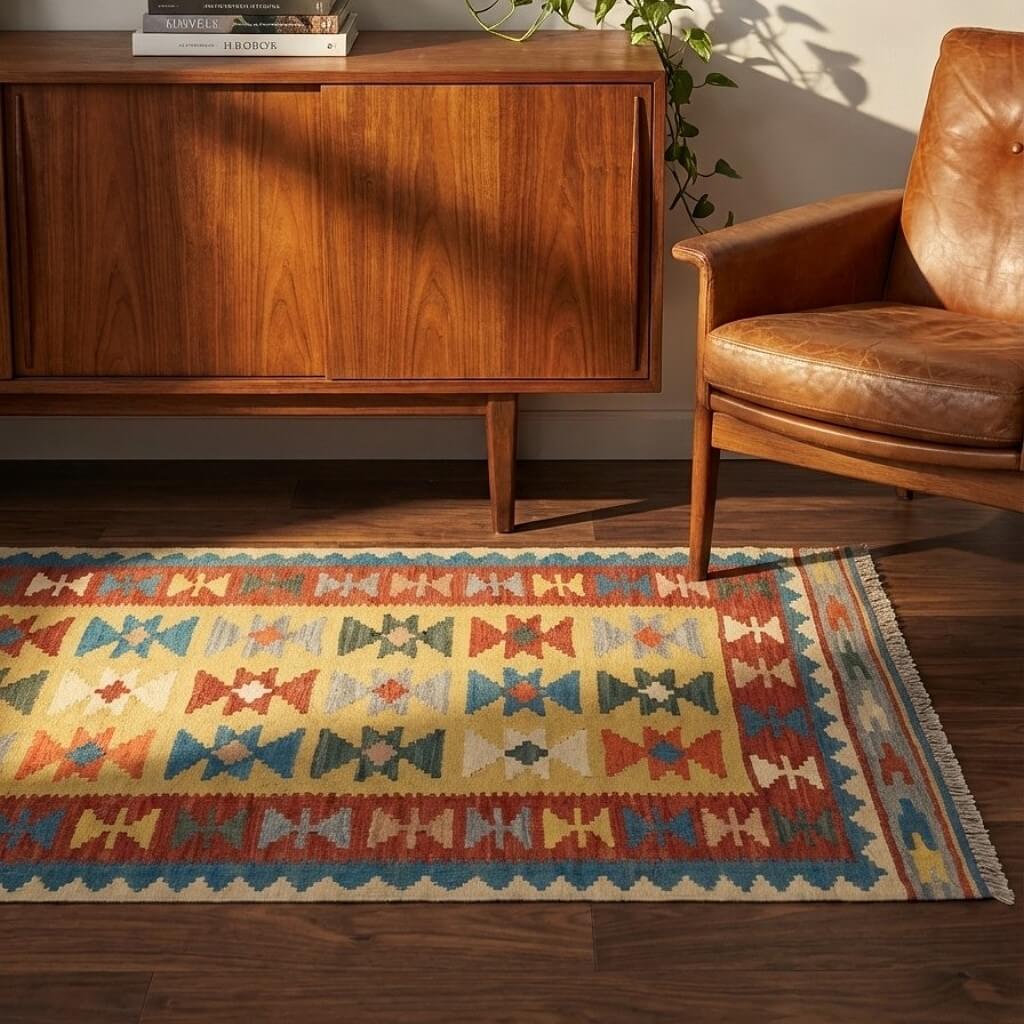 Covor Traversa din Lana - Kilim Gashghai