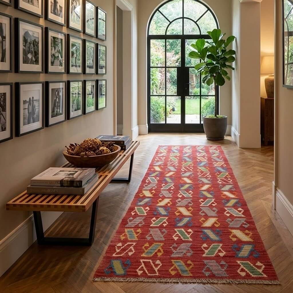 Covor Traversa din Lana - Kilim Gashghai