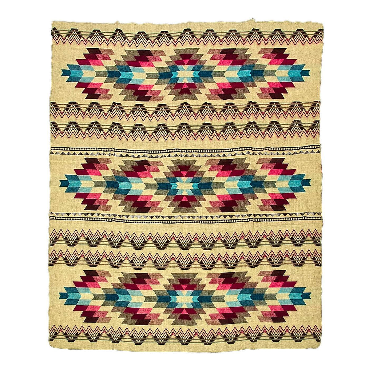 pătura din lână alpaca artisana verso
