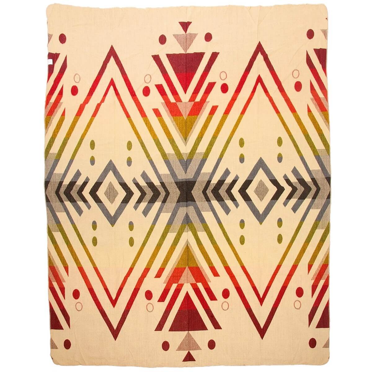 patura mare reversibila din lana de alpaca imbabura rosu cu doua fete verso, mango+bloom