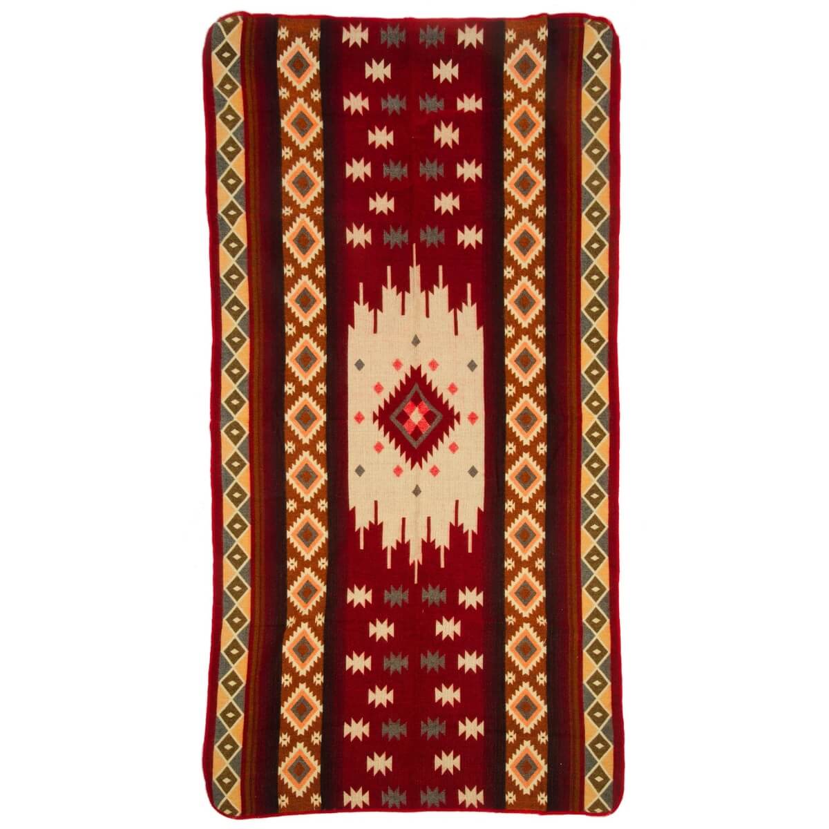 patura mica reversibila din lana alpaca quilotoa nuante pamantii de rosu