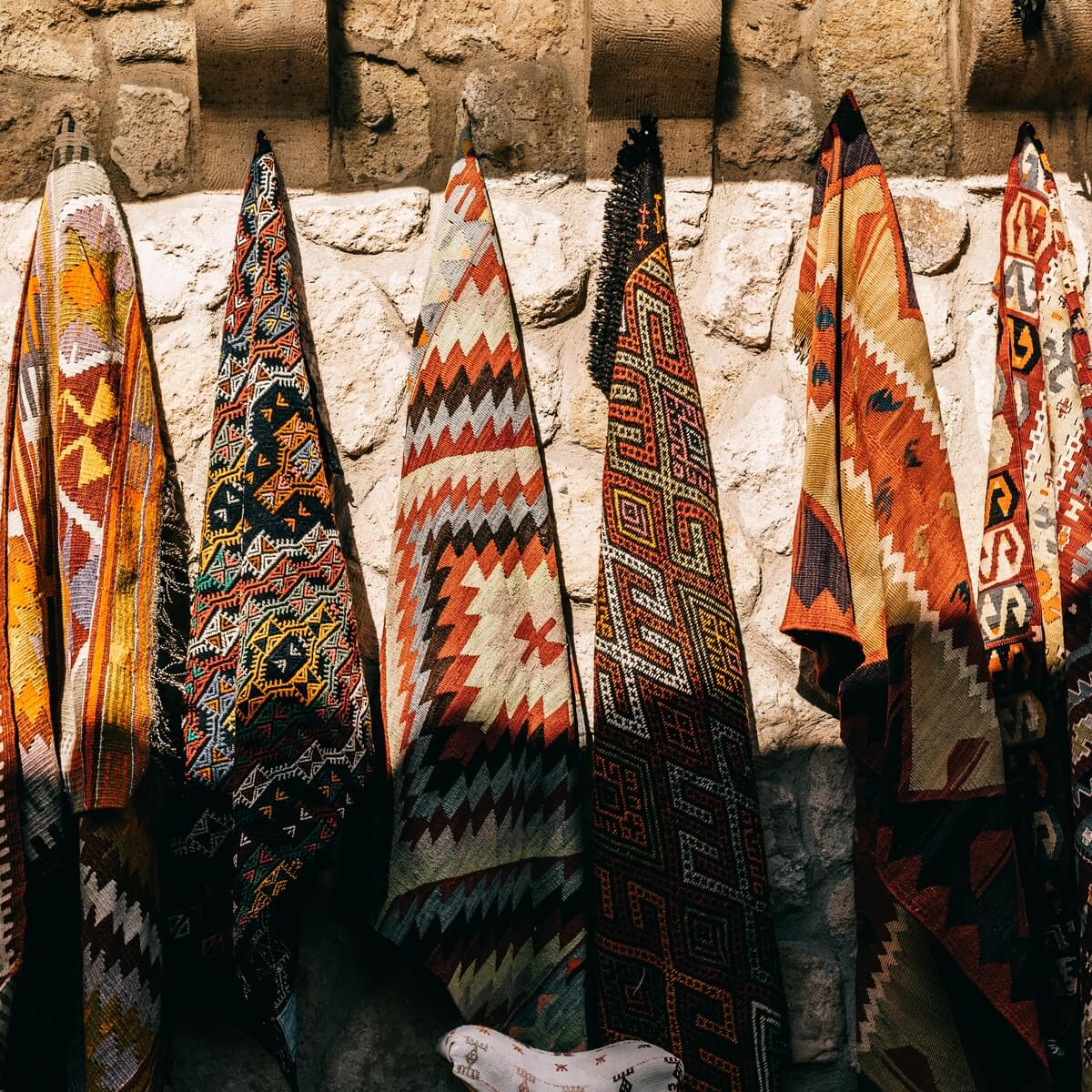 covoare kilim autentice din lana create manual de artizani din india
