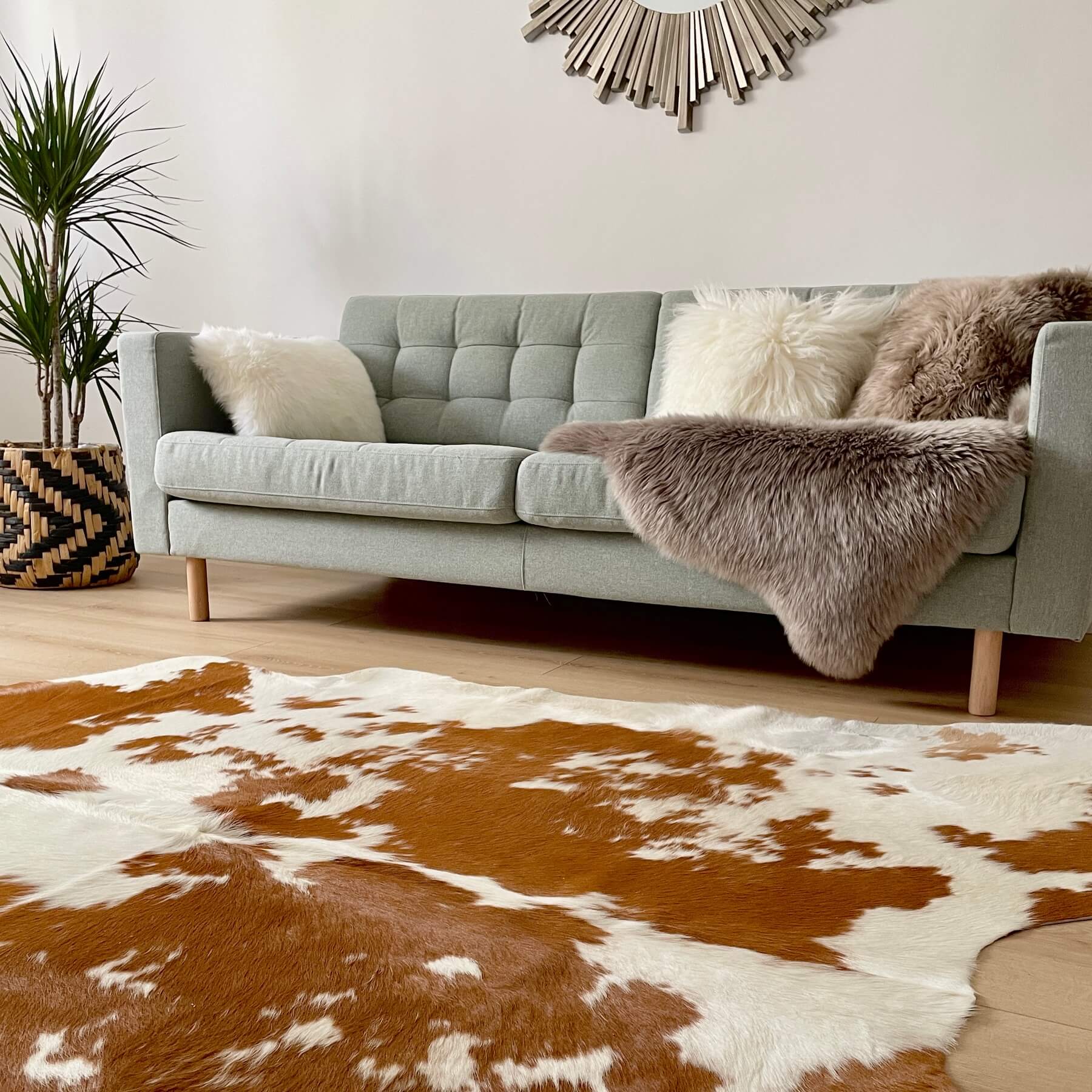 promotie covoare piele de vaca - decor living
