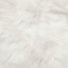 covor din blana de oaie islandeza cu fir extra lung in culoarea alb natural zoom