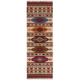 covor traversa hol kilim handmade in india din lana si bumbac