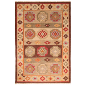 covor kilim kohra handmade india culori naturale