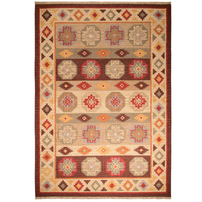 covor kilim kohra handmade india culori spectaculoase