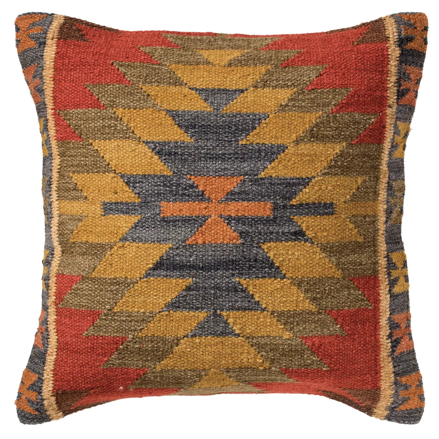fata de perna decorativa kilim culori vii khorassan