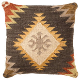 fata de perna decorativa kilim lana si bumbac shahsavan